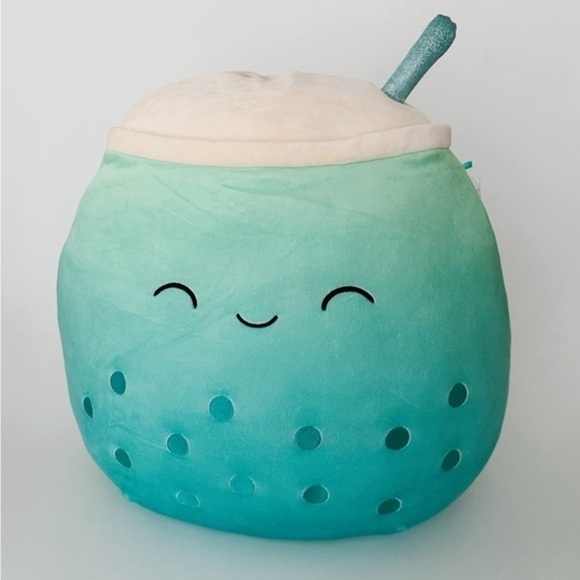 Squishmallows Other - Squishmallow Jakarria 16” Boba Tea ( Eyes Closed )